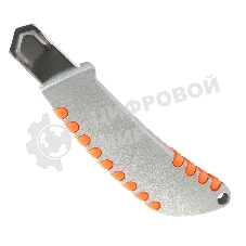 Нож строительный PATRIOT CKP-183, с выдвижным сегментированным лезвием, автофиксатор, двухкомпонентный алюминиевый корпус, 18мм