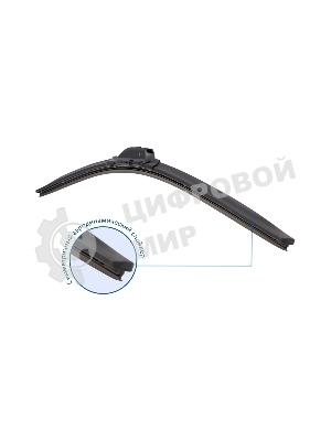 Бескаркасная щетка GOODYEAR GY000436 PREMIUM 16''/41 см