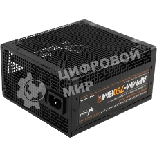 Блок питания Aerocool/Formula ATX 750W APMM-750BM 80 PLUS bronze (20+4pin) APFC 140мм fan 6xSATA Cab Manag RTL