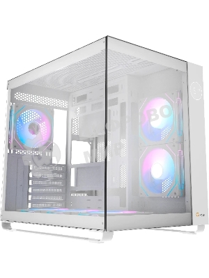 Компьютерный корпус Ocypus Iota C70 WH ARGb ATX/win/белый/6 ARGb fans/no PSU/Tempered Glass