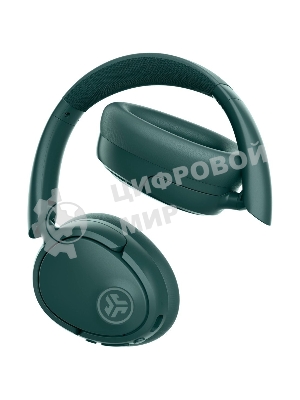 Гарнитура JLab JBuds Lux ANC Sage зелёный, беспроводная, Bluetooth/радиоканал/USB-C, ANC, до 40 ч (70 ч без ANC)