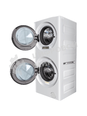 Стирально-сушильная машина Maunfeld MFWD14157WH06 белый, загрузка фронтальная 7 кг, 1400 об/мин., класс: А