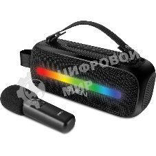 Колонка портативная SVEN PS-255 черный 12W 1.0 BT 3600mAh