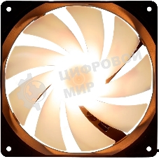 Вентилятор для корпуса Case Cooler HSPD FN001 черный (140x140x25мм, 4-pin PWM, ARGb, 58.7CFM, 35dBA, 1500RPM, черный)