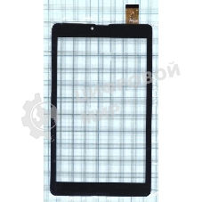 Сенсорное стекло (тачскрин) HSCTP-852B-8-V0. черное