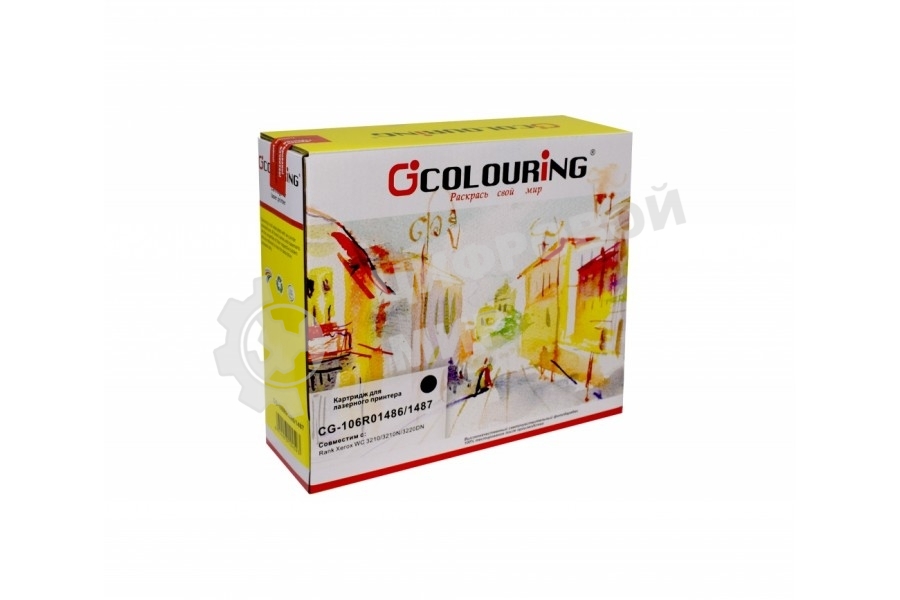 Картридж Colouring CG-106R01486/1487 черный (4100 стр.) для Rank Xerox WC 3210/3210N/3220DN