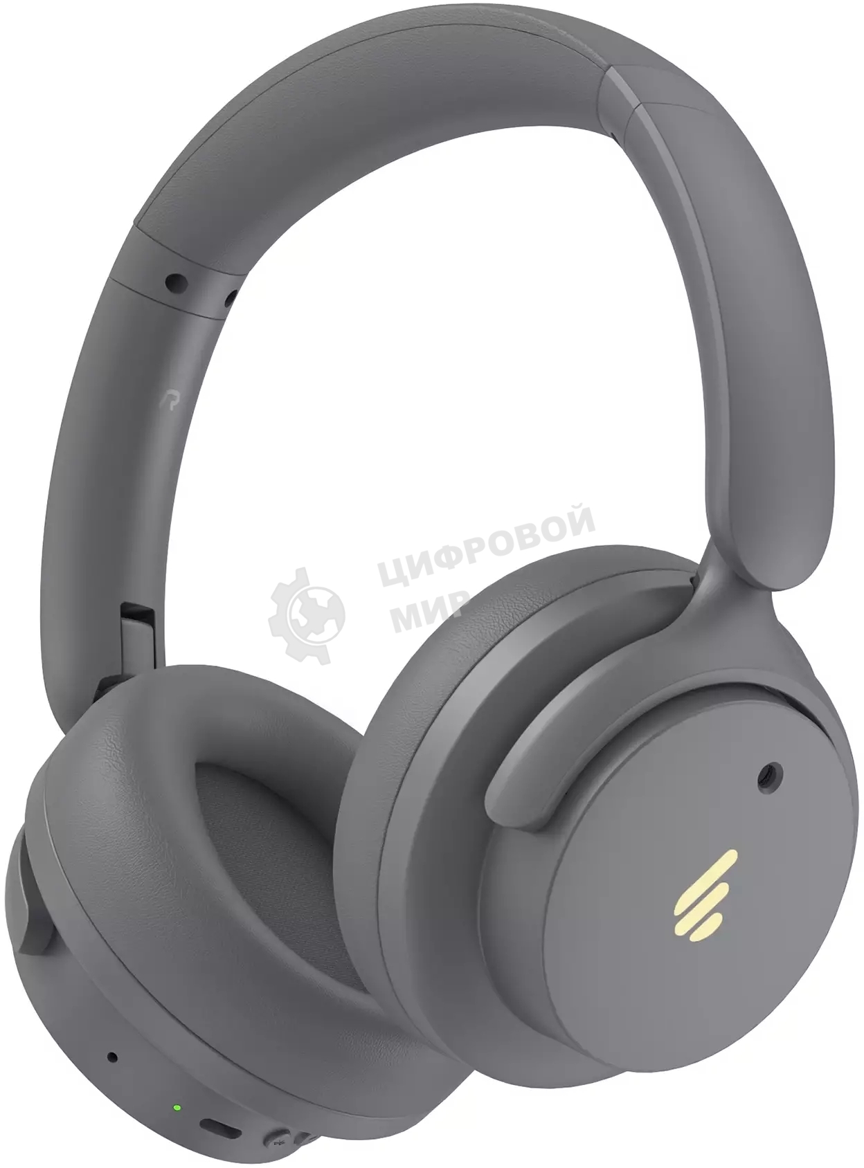 Беспроводные/проводные наушники Edifier H9 серый, полноразмерные, Bluetooth + проводной, активное шумоподавление