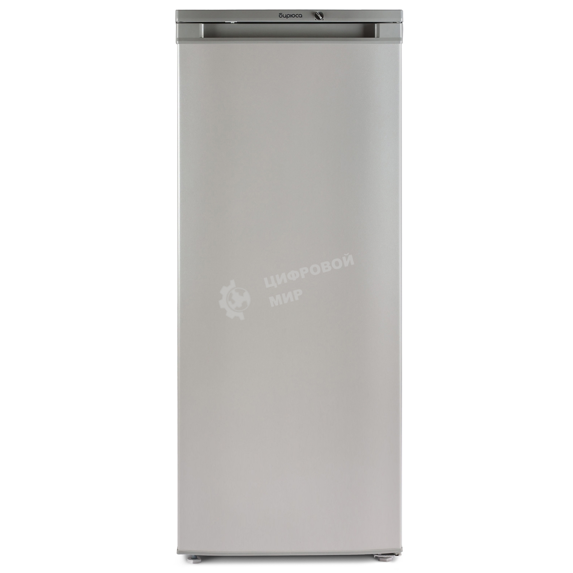 Морозильная камера Бирюса M414 металлик, 130л, 5 ящиков