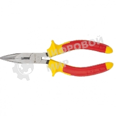 Длинногубцы Matrix изогнутые insulated 160 мм, двухкомпонентные рукоятки