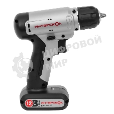 Дрель-шуруповерт ИНТЕРСКОЛ ДА-12ЭР 20 SMART, 12 В, 1,5 Ач, 20 Нм, щеточный