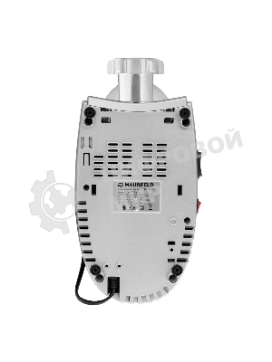 Мясорубка электрическая Maunfeld MF-233BK черный, 1360 Вт, 1.5 кг/мин, реверс, металлический лоток, насадки - 5