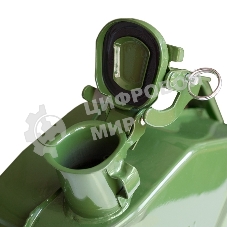 Канистра топливная AVS металлическая вертикальная 10 Л (зеленая) VJM-10