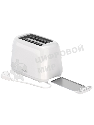 Тостер Maxvi KT723P белый