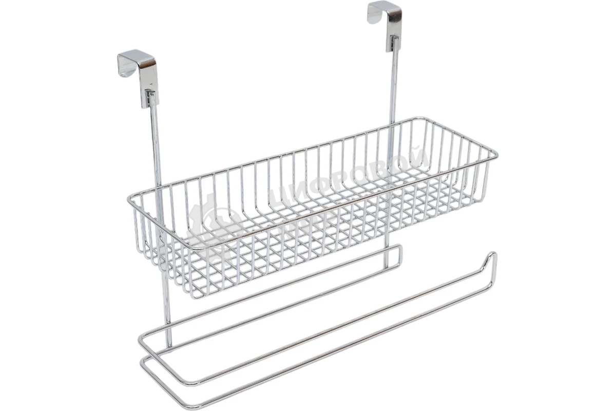 Полка для кухни навесная РЫЖИЙ КОТ W6733 (с держателем для полотенца) (100240)