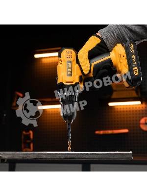 Сверло по металлу Denzel 6,5 мм, HSS-Tin, Golden Tip, 10 шт.