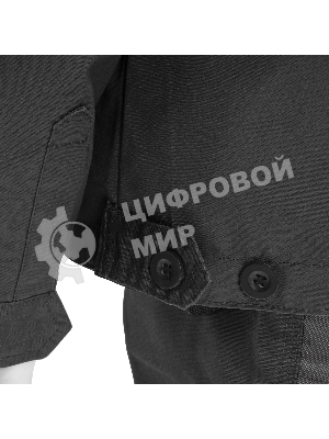 Куртка профессиональная рабочая Denzel 65% полиэстер 35% хлопок, XXL