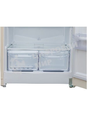 Холодильник Stinol TS 167 E бежевый двухкамерный 245/51л морозилка сверху