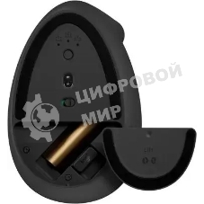 Мышь беспроводная Logitech Lift графитовый, 4000 dpi, радиоканал, Bluetooth, USB, кнопки - 6