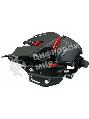 Мышь проводная Mad Catz R.A.T. 8+ черный, 16000 dpi, USB, кнопки - 11