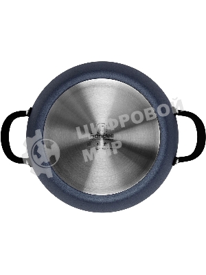 Сотейник Rondell Evolution-R RDA-799, 26 см, с крышкой, графитовый