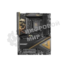 Материнская плата MSI MEG Z890 ACE, LGA 1851, Intel Z890, 4xDDR5, 4xSATA, 5xM.2, 1xPCIe 5.0 x16, 1xPCIe 5.0 x8, 1xPCIe 4.0 x4, 1xHDMI, 1x 10Gb LAN, 11xUSB-A 3.2 Gen 2, 2xUSB-C 3.2 Gen 2, 2xThunderbolt 4, 2x3.5 мм, 7.1, ATX