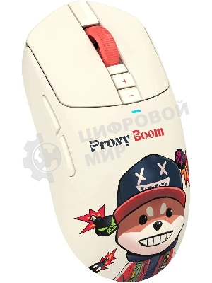 Мышь беспроводная/проводная A4Tech Bloody R72 Ultra Proxy Boom бежевый, 20000 dpi, радиоканал, USB, кнопки - 7