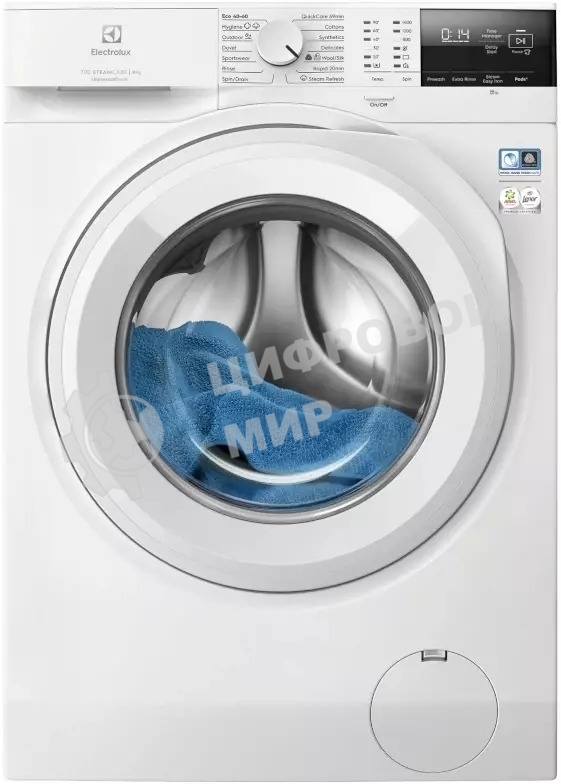 Стиральная машина Electrolux EW7F2481UE белый, загрузка фронтальная 8 кг, 1400 об/мин., класс: А