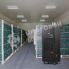 Осушитель воздуха промышленный колонного типа Ballu Sand hill BDH-168LE черный