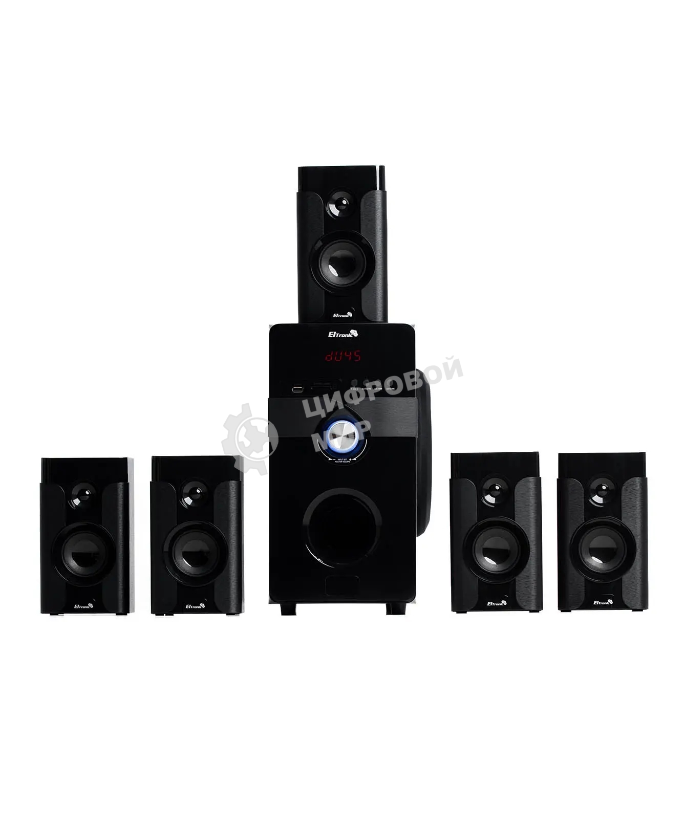 Акустическая система ELTRONIC (20-89) HOME SOUND черный