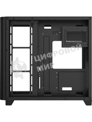 Компьютерный корпус AeroCool/Formula Crystal U2 Floe черный без БП ATX 1xUSB 2.0 1xUSB 3.0 1xUSB3.1 audio bott PSU