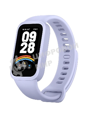 Фитнес-браслет Xiaomi Smart Band 9 Active TFT корп.:фиолетовый рем.:фиолетовый (BHR08L3GL)