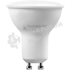 Лампа cветодиодная LED Thomson TH-B2104 GU10, рефлектор, 4Вт, 4000К, белый нейтральный, 1 шт.