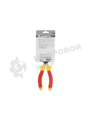 Длинногубцы Matrix изогнутые insulated 160 мм, двухкомпонентные рукоятки
