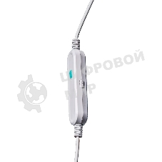 Гарнитура ASUS TUF Gaming H1 Gen II MIKU Edition белый/голубой, проводная, подсветка, совместимость с PS5