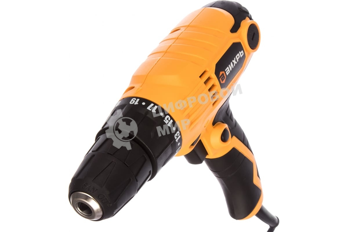 Дрель-шуруповерт Вихрь СШ-550/1, 550 Вт, 20 Нм, щеточный