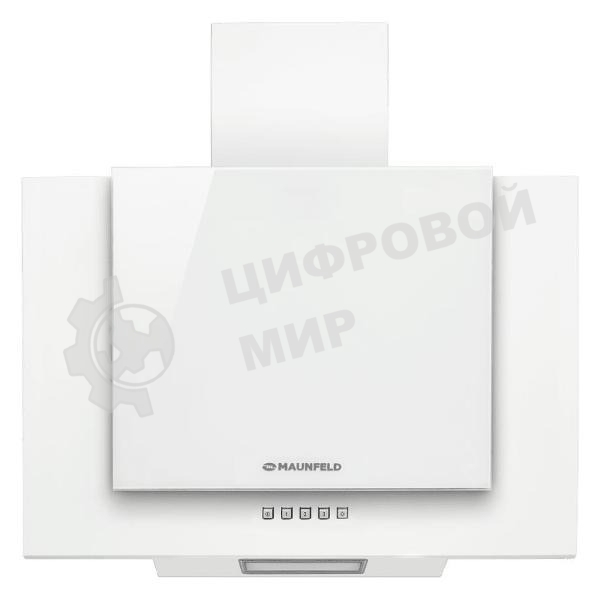 Вытяжка наклонная Maunfeld Wind 60 A белый, 60 см, 700 куб. м/ч, 47 дБ