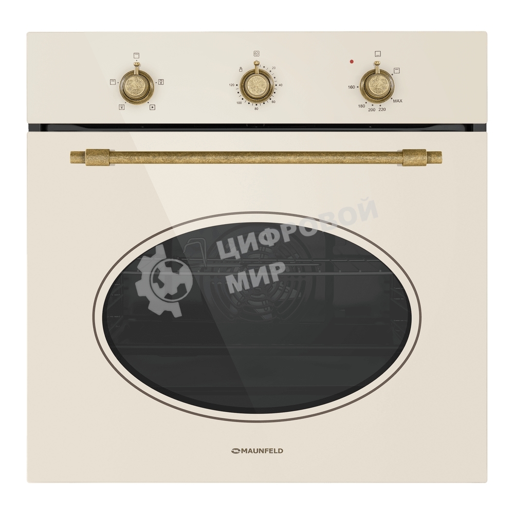 Шкаф духовой газоэлектрический MAUNFELD EOGC604RIB.MT Slim