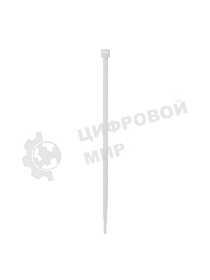 Хомут кабельный DKC 25207SR 2.5х200 полиамид белый (уп. 100 шт)