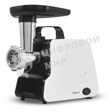 Мясорубка электрическая Centek CT-1603 белый, 2000 Вт, 2.0 кг/мин, реверс, защита от перегрузки, насадки - 4