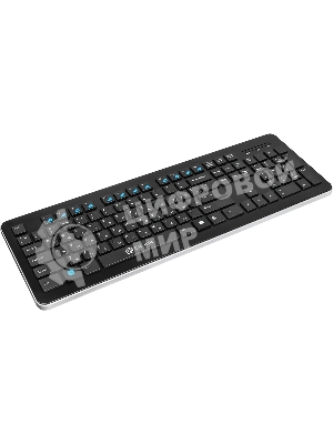 Клавиатура Oklick 870S беспроводная, радиоканал, чёрный