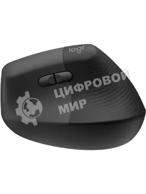 Мышь беспроводная Logitech Lift графитовый, 4000 dpi, радиоканал, Bluetooth, USB, кнопки - 6