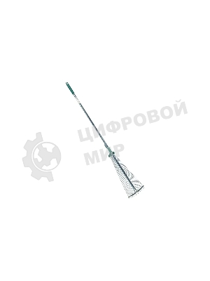 Грабли веерные RACO регулир. с ручк. 0,79-1,24 м, 15 кругл. зубц., гальв. покр., 175-550мм 4231-53/744