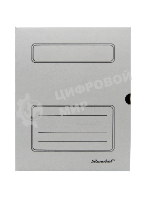 Короб архивный Silwerhof КА-150БЕЛЫЙ микрогофрокартон корешок 150мм, 260x325x150мм, белый