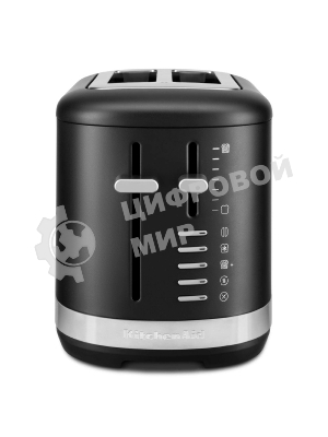 Тостер KitchenAid 5KMT2109EBM, черный матовый, на 2 тоста