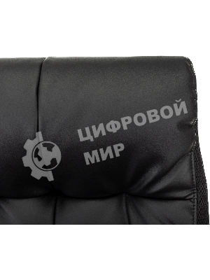 Кресло Бюрократ CH-824MSG-BF черный, экокожа