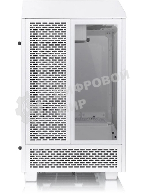 Компьютерный корпус Thermaltake The Tower 100 Snow CA-1R3-00S6WN-00/White/Win/SPCC/Tempered Glass*3