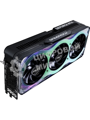 Видеокарта Palit PCI-E RTX 5090 GAMEROCK OC NVIDIA GeForce RTX 5090 32Gb 512bit GDDR7 2295/30000 HDMIx1 DPx3 HDCP Ret