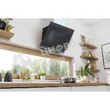 Вытяжка наклонная Gorenje WHI649X21P черный/серебристый, 60 см, 740 куб. м/ч, 67 дБ