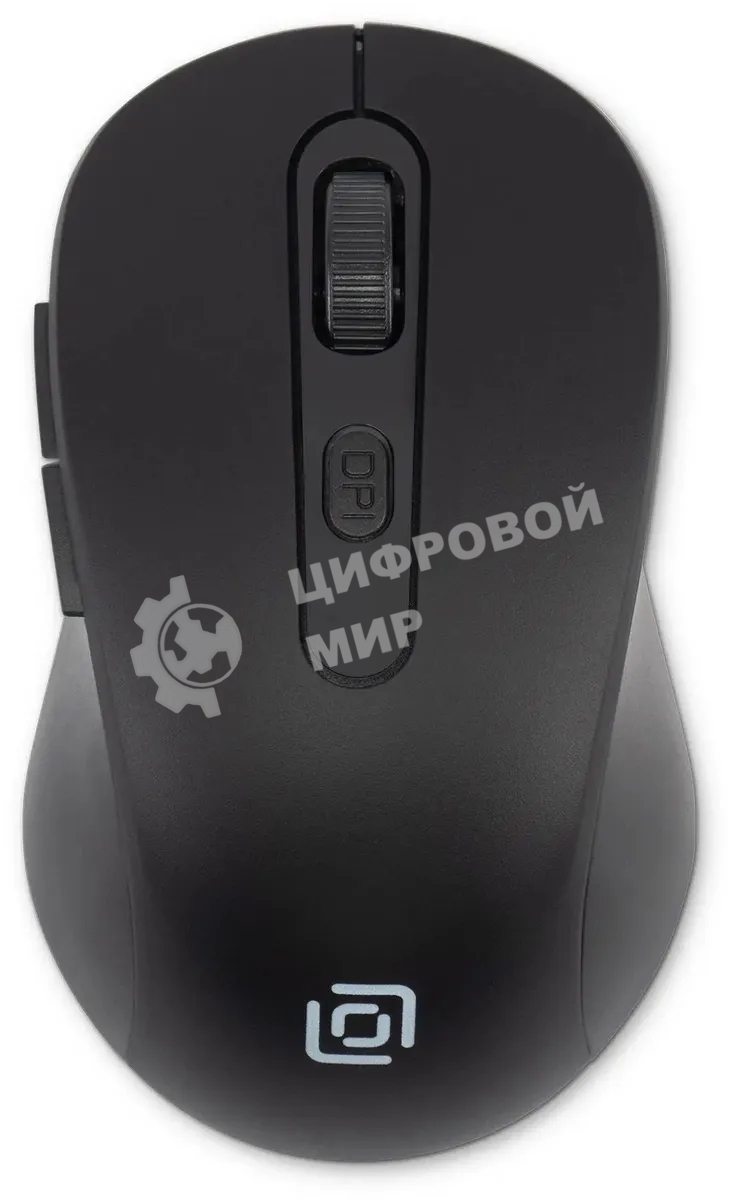 Мышь беспроводная Oklick 677MW черный, 1600 dpi, радиоканал, USB, кнопки - 6