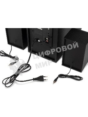 Микросистема Hyundai H-MS1403 черный 60Вт FM USB BT SD